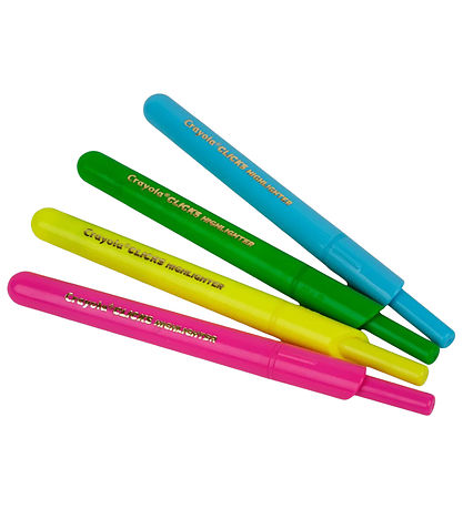 Crayola Tusser - 4-pak - Clicks Retractable Highlighters