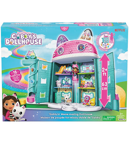 Gabby's Dollhouse Dukkehus - Meow-Mazing Dollhouse