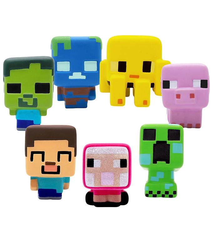 Minecraft Legetøj - Squishme - Serie 6 - Assorteret