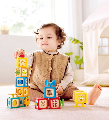 Hape Stableklodser - Delightful Discovery Blocks