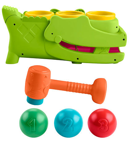 Fisher-Price Aktivitetslegetøj - Tap & Roll Alligator