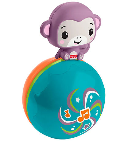 Fisher-Price Aktivitetslegetøj - Crawl & Go Purple Monkey