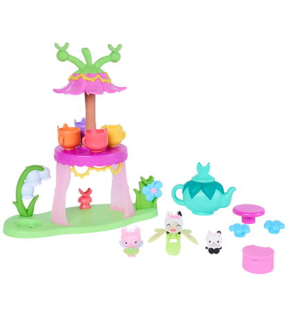 Gabby's Dollhouse Legetøj - Flutterriffic Tea Party Playset