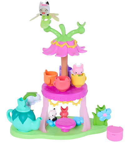 Gabby's Dollhouse Legetøj - Flutterriffic Tea Party Playset