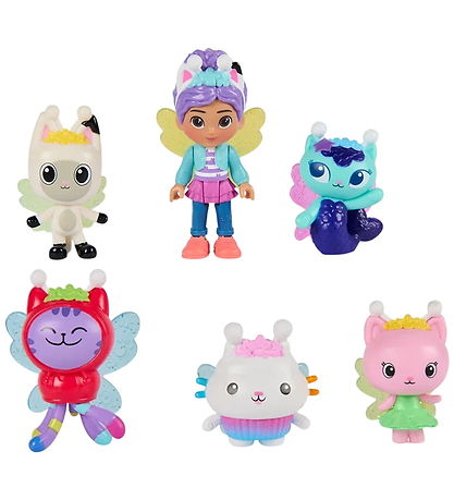 Gabby's Dollhouse Figurer - Fairy Friends Figure Giftset