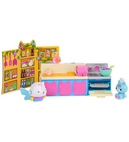 Gabby's Dollhouse Legetøj - Fairy Furniture Set - Cakey Cat's Fa
