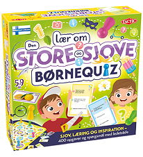TACTIC Brætspil - Lær om - Den store og sjove børnequiz
