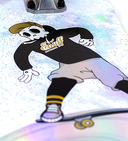 Enuff Skully Skateboard - Hologram Complete - Hvid