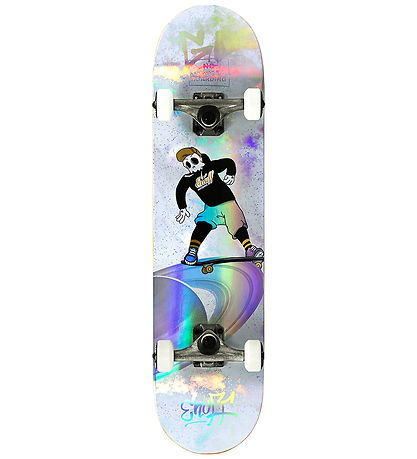 Enuff Skully Skateboard - Hologram Complete - Hvid