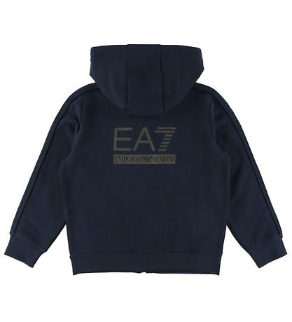 EA7 Cardigan - Armani Blue m. Print