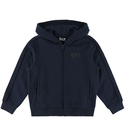 EA7 Cardigan - Armani Blue m. Print