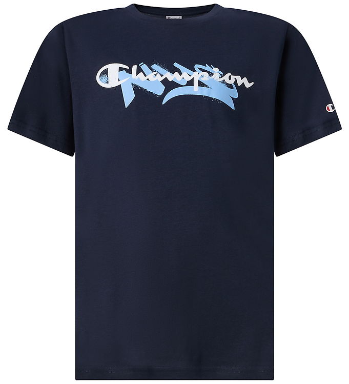 Champion T-shirt - Navy m. Print