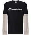 Champion T-shirt - Sort