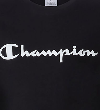 Champion T-shirt - Sort