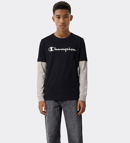 Champion T-shirt - Sort
