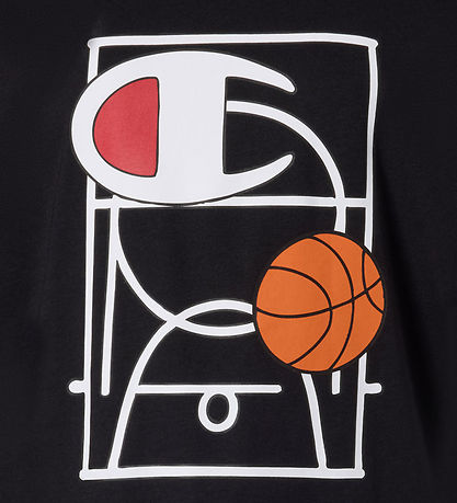 Champion T-shirt - Sort
