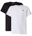 Champion T-shirt - 2-pak - Hvid/Sort