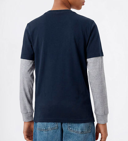 Champion Bluse - Navy/Grå