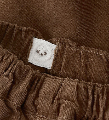 Lil Atelier Bukser - Corduroy - NbmSomba - Teak