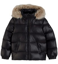 Tommy Hilfiger Dynejakke - Black
