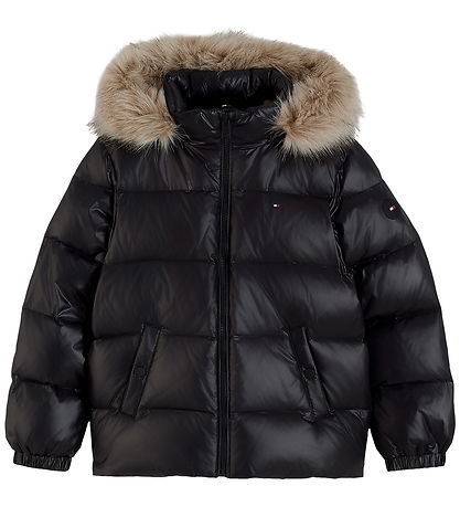 Tommy Hilfiger Dynejakke - Black