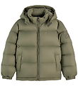 Tommy Hilfiger Dynejakke - Ghost Fern Green