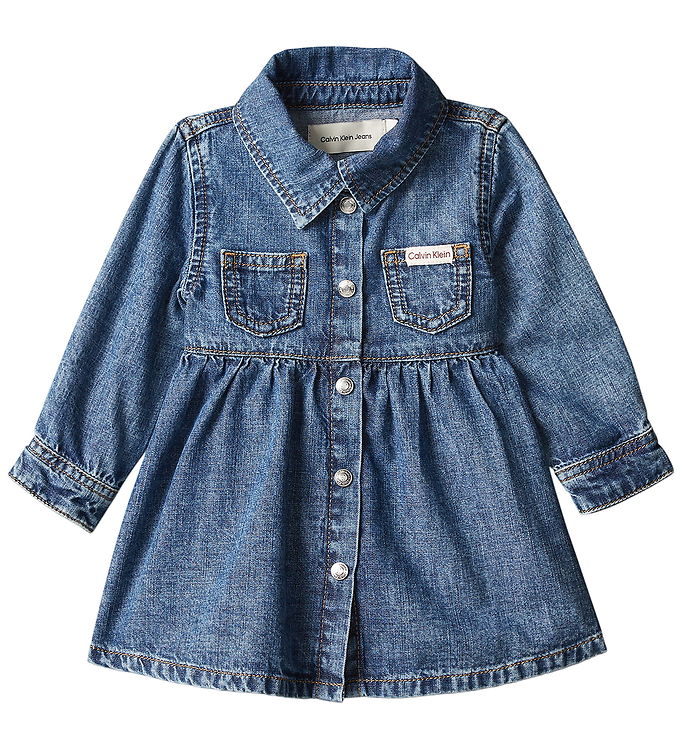Calvin Klein Kjole - Denim - Beckford
