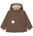 Mini A Ture Jakke - MatWang - Chestnut brown