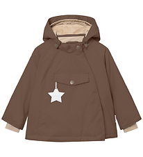 Mini A Ture Jakke - MatWang - Chestnut brown
