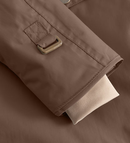 Mini A Ture Vinterjakke - MatWang Fleece - Chestnut brown