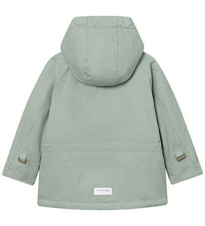 Mini A Ture Vinterjakke - MatWally Fleece - Slate Gray