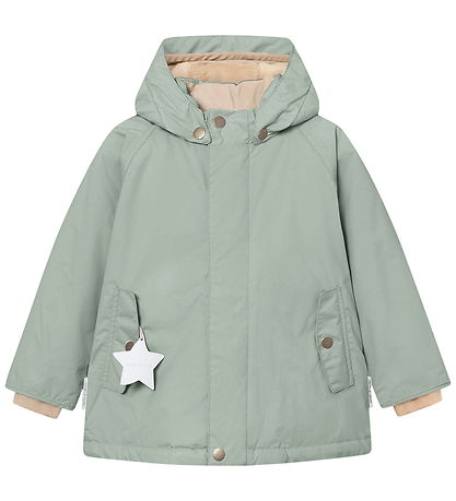 Mini A Ture Vinterjakke - MatWally Fleece - Slate Gray