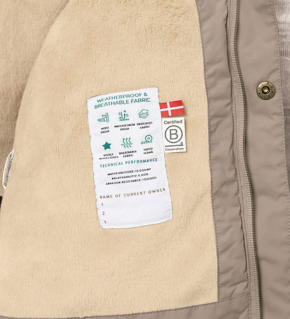 Mini A Ture Jakke - MatWally - Grey brown