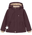 Mini A Ture Vinterjakke - MatBriddine Fleece - Fudge Aubergine