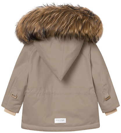 Mini A Ture Jakke - MatWang - Grey brown