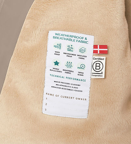 Mini A Ture Jakke - MatWang - Grey brown