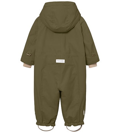 Mini A Ture Flyverdragt - MatWisti Fleece - Kalamata Green