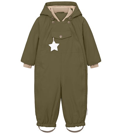 Mini A Ture Flyverdragt - MatWisti Fleece - Kalamata Green