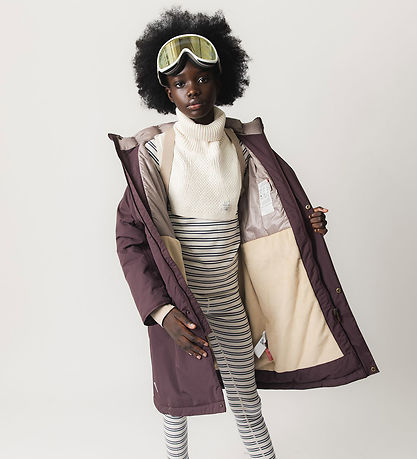 Mini A Ture Jakke - MatVencasia - Fudge aubergine