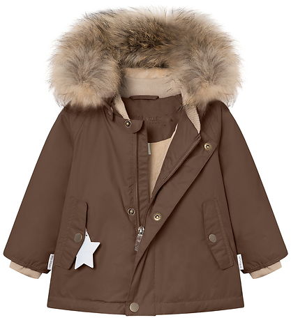 Mini A Ture Jakke - MatWally - Chestnut brown