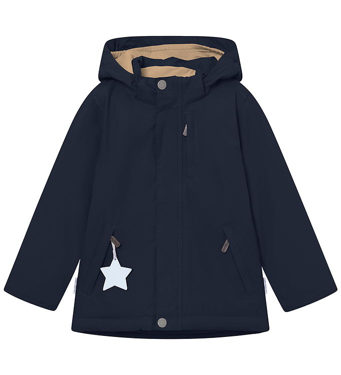 Mini A Ture Vinterjakke - MatAdyanko Fleece - Outer Space