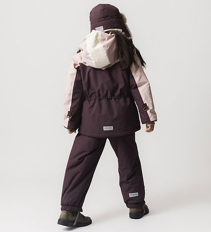 Mini A Ture Skibukser m. Seler - MatWilas - Fudge Aubergine