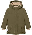 Mini A Ture Vinterjakke - MatKastorio Fleece - Kalamata Green