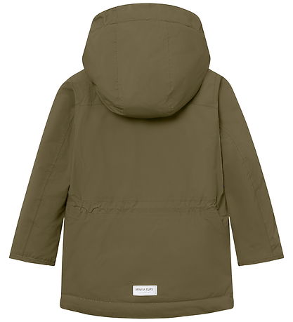 Mini A Ture Vinterjakke - MatKastorio Fleece - Kalamata Green