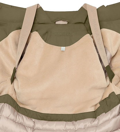 Mini A Ture Vinterjakke - MatKastorio Fleece - Kalamata Green