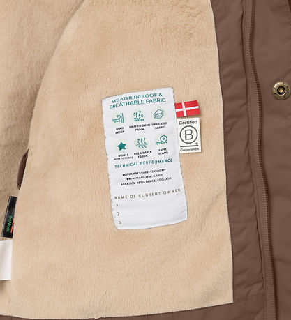 Mini A Ture Jakke - MatWally - Chestnut brown