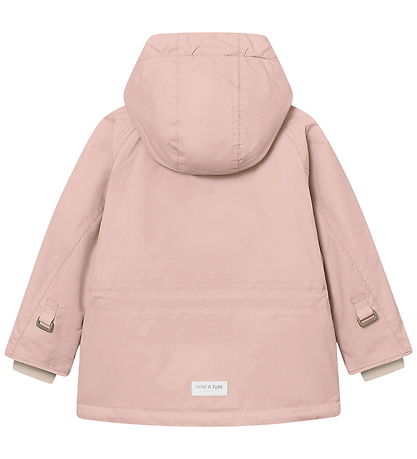 Mini A Ture Vinterjakke - MatWally Fleece - Adobe Rose