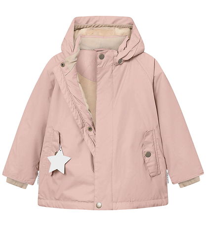 Mini A Ture Vinterjakke - MatWally Fleece - Adobe Rose