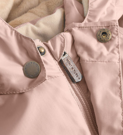Mini A Ture Vinterjakke - MatWally Fleece - Adobe Rose