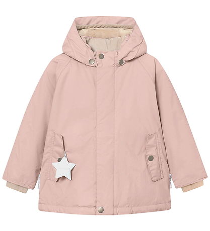Mini A Ture Vinterjakke - MatWally Fleece - Adobe Rose